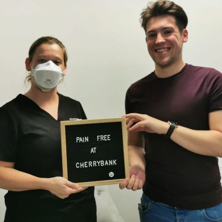 Pain Free treatment at Cherrybank Dental Spa in Edinburgh 