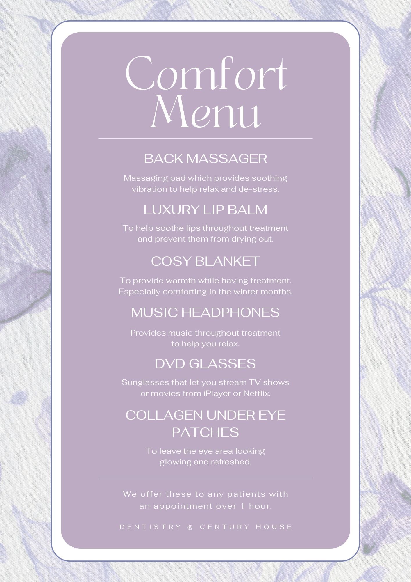 CH Menu