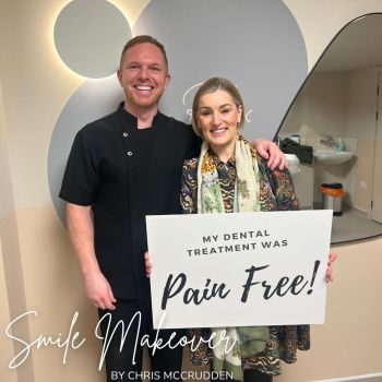 Lisa had Hygiene, Teeth Whitening, Porcelain Veneers and Crowns with Chris