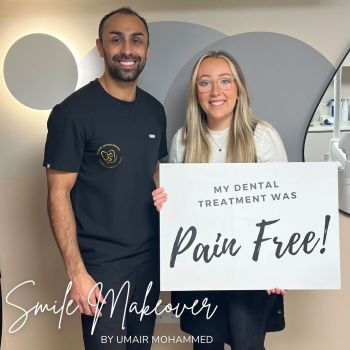 Lisa had Hygiene, Teeth Whitening, Porcelain Veneers and Crowns with Chris