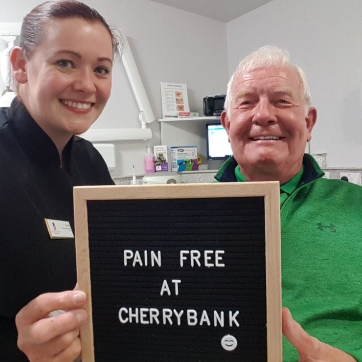 Pain Free treatment at Cherrybank Dental Spa in Edinburgh 